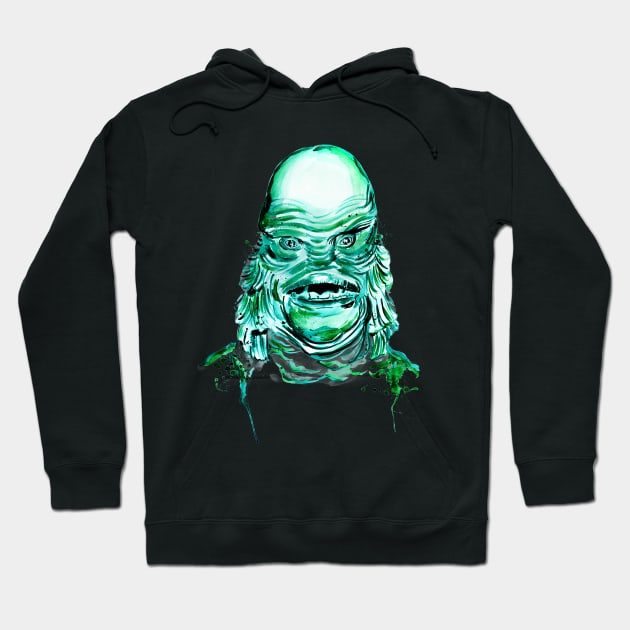 Creature from the Black Lagoon Hoodie by beaugeste2280@yahoo.com